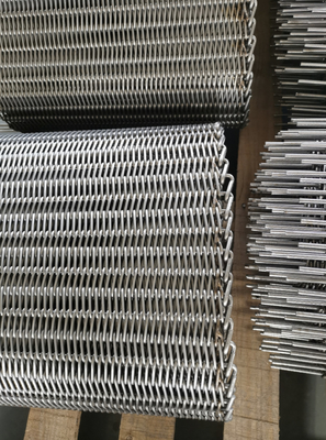 316 sistemi degli ss Mesh Chicken Egg Conveyor Belt