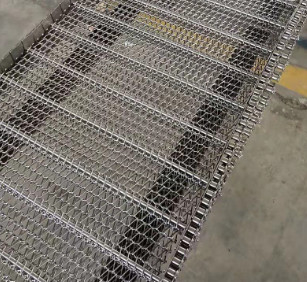 Il doppio cavo tessuto unito riveste Mesh Sheet Conveyor Belt di pannelli 	1mx0.6m