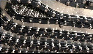 Cavo a catena ad alta temperatura di SS304 Mesh Belt Balanced Weave