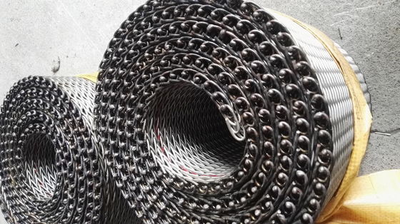 qualità  Food Industry Balanced Freezer Herringbone Conveyor Belt Fabbrica