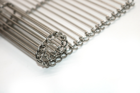 Acciaio inossidabile Mesh Belt Weave Chain Wire della flessione 304 piani del commestibile per cottura del pane