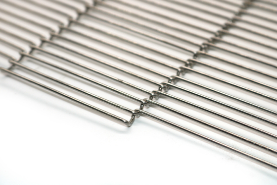 Acciaio inossidabile Mesh Belt Weave Chain Wire della flessione 304 piani del commestibile per cottura del pane