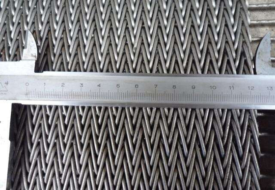 Acciaio inossidabile Mesh Belt Straight String Strip del cavo della catena del tessuto del ODM