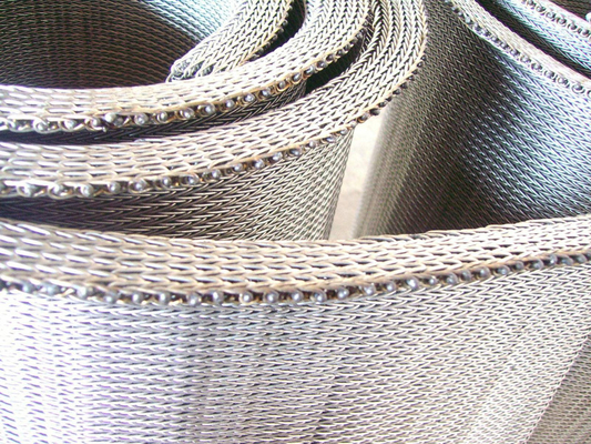 Acciaio inossidabile Mesh Belt Straight String Strip del cavo della catena del tessuto del ODM