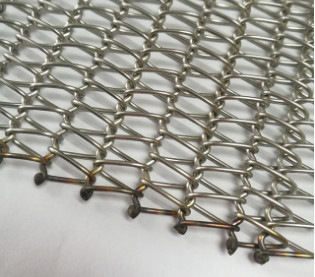 0.5mm-4mm hanno equilibrato gli ss a spirale fissano il forno a tunnel di Mesh Belt Conveyor For Bakery