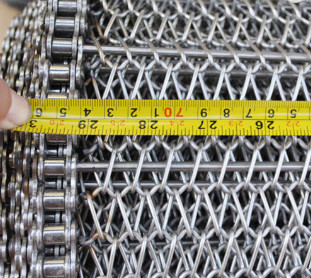 0.5mm-4mm hanno equilibrato gli ss a spirale fissano il forno a tunnel di Mesh Belt Conveyor For Bakery