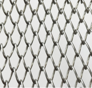 Collegamento a catena galvanizzato Diamond Mesh Steel Plate di acciaio inossidabile per i nastri trasportatori