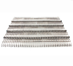 Cavo piano Mesh For Oven del nastro trasportatore di collegamento dell'occhio di acciaio inossidabile del metallo