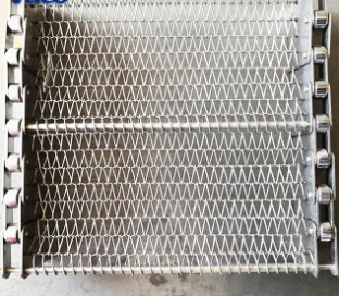 Spirale ad alta temperatura Mesh Conveyor Chain Belt Metal di acciaio inossidabile 314 310s