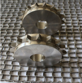 Forte 316SS cavo piano Mesh Chain Belt For Conveyor