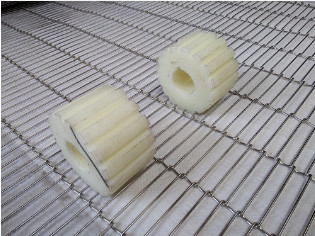 Cinghia ad alta temperatura Mesh For Eggs Conveyor del cavo dell'abbigliatore di acciaio inossidabile