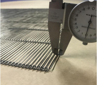 Modelli la pressatura dell'alimento d'acciaio provvisto di cardini Mesh Belt For Conveyor 15mm-6000mm