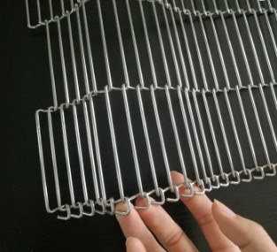 Cinghia piana di Flex Wire Mesh Oven Conveyor dell'abbigliatore per l'attrezzatura dell'alimento