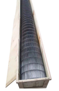 metallo Diamond Mesh Steel Wire Conveyor Belt di 1mx0.6m