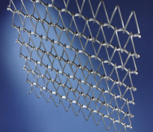 Rete metallica netta del nastro trasportatore del tessuto equilibrato di acciaio inossidabile 316