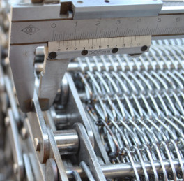 304 cinghie equilibrate di trasformazione dei prodotti alimentari del tessuto di acciaio inossidabile per le uova