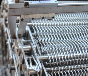304 cinghie equilibrate di trasformazione dei prodotti alimentari del tessuto di acciaio inossidabile per le uova