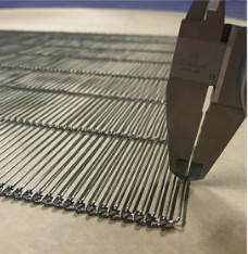 Montaggio Conveyable Mesh Wire del nastro trasportatore di acciaio inossidabile di SUS316L