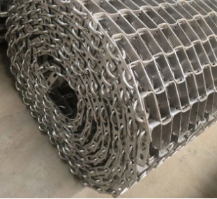 304 nastri trasportatori di acciaio inossidabile Flex Weave Square Wire Mesh