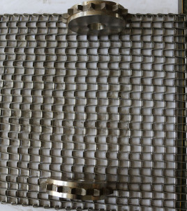 Catena industriale Mesh For Assembly Line del nastro trasportatore di acciaio inossidabile del cavo piano