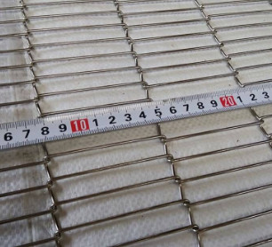 La flessione piana leggera ss fissa l'elaborazione di Mesh Conveyor Belt For Food