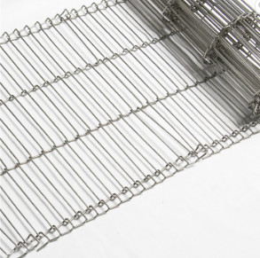 La flessione piana leggera ss fissa l'elaborazione di Mesh Conveyor Belt For Food