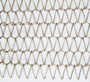 nastro metallico di 400mm 500mm Mesh Conveyor Flat Flex Belt con la catena