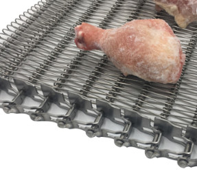 Nastro trasportatore della spina di pesce del cavo piano per industria di raffreddamento del pane
