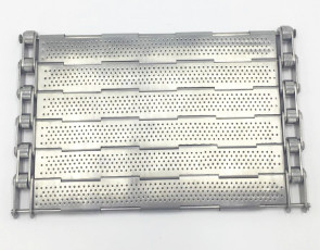 Piatto ad alta temperatura di Mesh Conveyor Belt Slat Band del cavo