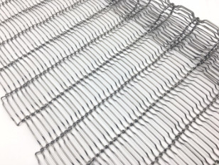 Nastro metallico piano di acciaio inossidabile Flex Driven Oven Conveyor Belt per il dolce di raffreddamento