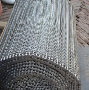 Maglia piana a catena di acciaio inossidabile Flex Belt Metal Belt Conveyor di Tiande