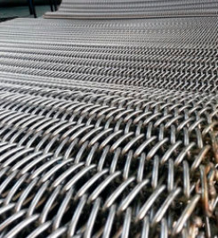 Maglia piana a catena di acciaio inossidabile Flex Belt Metal Belt Conveyor di Tiande