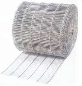 Nastro trasportatore piano industriale di Flex Wire Extruded Steel Mesh dell'alimento per cottura del pane