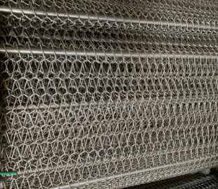 Essiccazione di Mesh Belt Roll For Cleaning del cavo del collegamento a catena di acciaio inossidabile 304