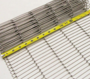 Cavo piano termoresistente Mesh Belt For Bake Conveyor della flessione ss 304
