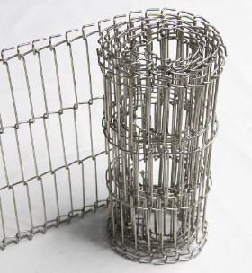 Cavo piano termoresistente Mesh Belt For Bake Conveyor della flessione ss 304