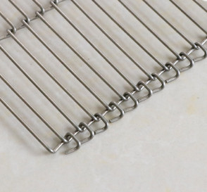 Cavo piano termoresistente Mesh Belt For Bake Conveyor della flessione ss 304