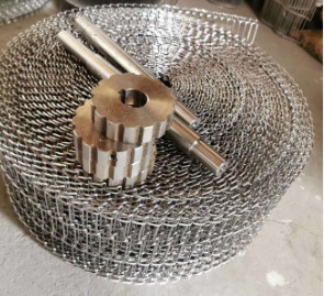 Nastro trasportatore Flex Metal Wire Mesh piano della pizza del commestibile SUS304