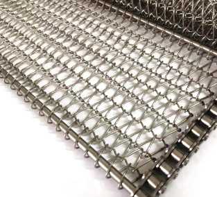 Cavo Mesh Flat Wire Mesh Belt della tela degli ss 304 per il torrefattore matto asciutto