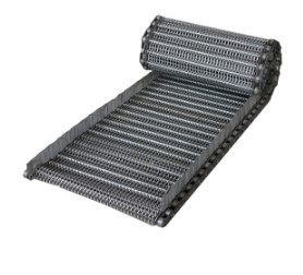 Cavo tessuto galvanizzato 304 collegamenti a catena ad alta resistenza Mesh Conveyor Belt For Freezer