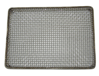 Filo intrecciato flangiato Mesh Frame di acciaio inossidabile dello schermo 304 314 310s