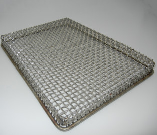 Filo intrecciato flangiato Mesh Frame di acciaio inossidabile dello schermo 304 314 310s