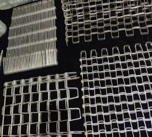 I biscotti dell'abbigliatore di acciaio inossidabile agglutinano il cavo Mesh Chain del nastro trasportatore