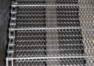 ODM Diamond Mesh Steel Wire With Chain ad alta temperatura guidato