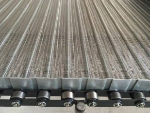 ODM Diamond Mesh Steel Wire With Chain ad alta temperatura guidato