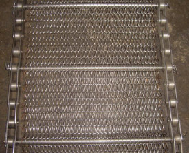 ODM Diamond Mesh Steel Wire With Chain ad alta temperatura guidato