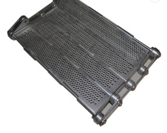 Trasporto del grano di Mesh Conveyor Belt For Food del cavo di collegamento del piatto SUS304