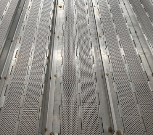 Trasporto del grano di Mesh Conveyor Belt For Food del cavo di collegamento del piatto SUS304