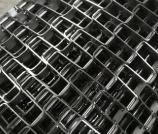 Cavo piano Mesh For Bakery della cinghia di Flex Enrobe Stainless Steel Conveyor