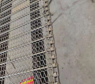 Dimensione su misura nastro trasportatore del cavo di acciaio inossidabile del commestibile di collegamento dell'occhio 304